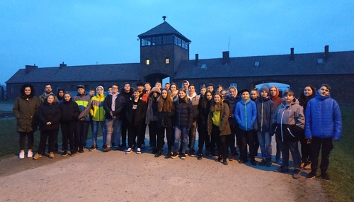 Exkurze do koncentranho tboru Osvtim  Auschwitz, listopad 2019