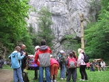 Výlet za historií - Býčí skála, 12.5.2012