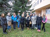 Exkurze na škole Charbulova - úprava zevnějšku, březen 2016